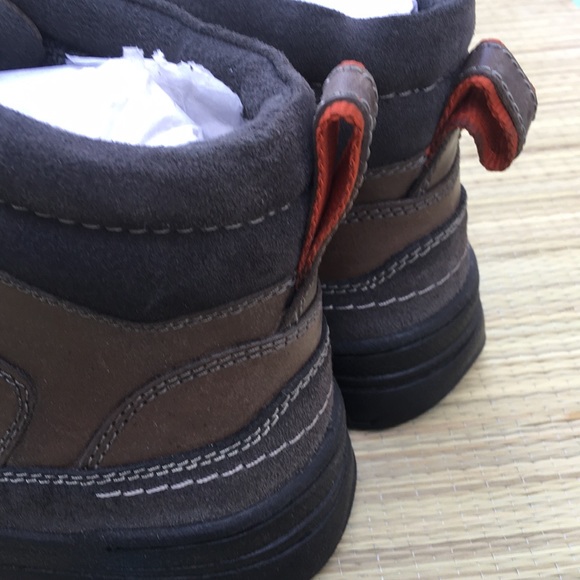 Nordstrom Reserved Footwear Lace-Up Mid Boot Grey - Picture 6 of 8